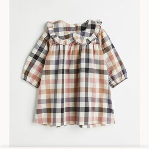 H&M Toddler Girl Plaid Fall Dress